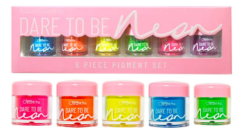 Pigmentos Neón Dare To Be -beauty Creations 6 Piezas