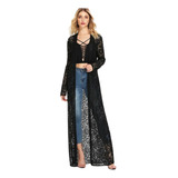 Tapado Shal Kimono De Encaje Ideal Para Fiesta  T007