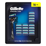 Gillette Proglide Repuestos Para Afeitar 16 Pzas