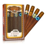 Set Cuba  Paris Latino Hombre 4 Piezas Aromas Diferentes