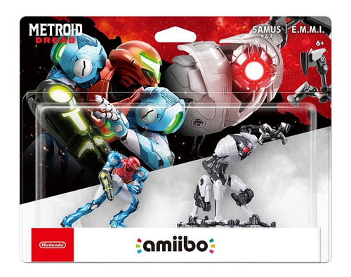 Nintendo Switch Metroid Dread Amiibo - Samus Emmi 2 Pack