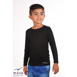 Camiseta Bamboo Termica Chicos 100% Natural Bambu Move Niños