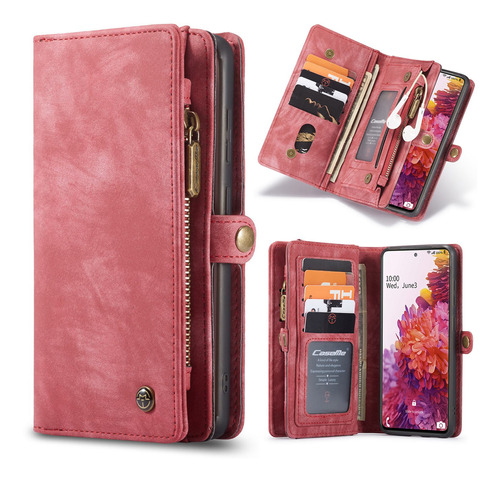 Funda Para Samsung S Series Carcasa Flip Wallet Kickstand