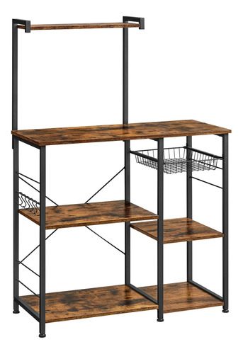 Vasagle Baker's Rack, Soporte Para Microondas Con Cesta De A