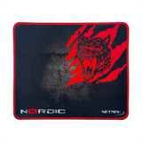 Mouse Pad Personalizado Antideslizante Gamer Negro Rojo L