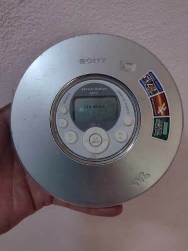 Discman Sony Mp3 D-ne320sp