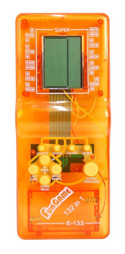 Mini Game Eletrônico De Plástico 132 Em 1
