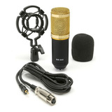 Microfone Profissional Youtube Set Video Game Studio Bm800 Gold