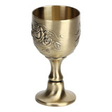 European Wine Cup Vintage Metal Red Wine Goblet Art C