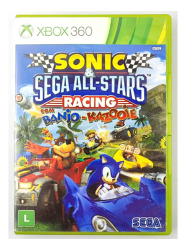 Sonic & Sega All-stars Racing E Banjo Kazooie Xbox 360