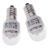 2 Bombillas Led De 0,5 W, 220 V, Aluminio Para Singer Acme Y