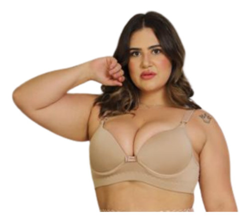 Kit  3 Sutiã Reforçado Plus Size Revenda Atacado Solterinho