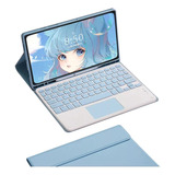 Funda+teclado Táctil For Galaxy Tab S7 Fe (sm-t730/t735)