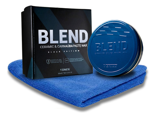 Blend Black Edition Paste Wax 100ml Vonixx Microfibra