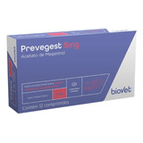 Preve-gest Biovet 5mg - Cadelas E Gatas