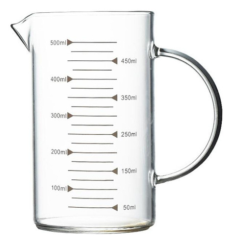 Taza Medidora De , [ De Agarre, En Apariencia ], Taza 500ml