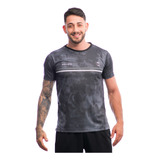 Camisa Dry Fit Academia Treino Masculina Com Proteção Uv B56