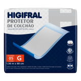 Kit 6 Pacotes De Protetor De Colchão Descartável Higifral