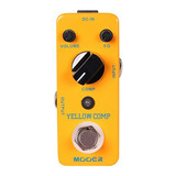 Pedal Mooer Guitarra Yellow Comp. Mooer Compressor Mcs2
