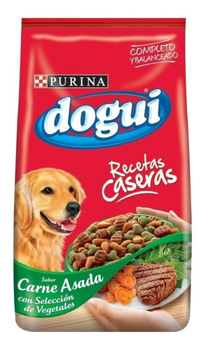 Alimento Dogui Recetas Caseras Para Perro Adulto Sabor Carne Y Vegetales En Bolsa De 1.5 kg