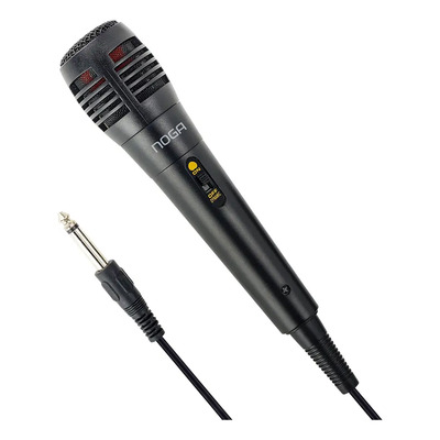 Microfono Parlante Karaoke Dinamico Cable 3 Metros Noga Mi98 | Envío gratis