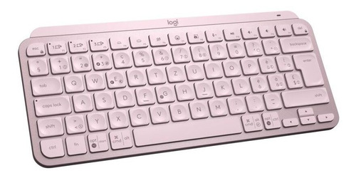 Teclado Logitech Mx Keys Mini Bluetooth - Inalambrico Rosa