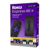 Roku Express 4k+ Control Por Voz Convertidor Smart Tv 2021 