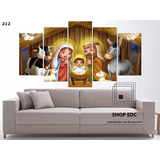 Quadro Decorativo Natal Presépio Jesus Quarto Sala Promoção