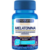 Melatonina Pura - Matéria Prima Importada 60 Cápsula - Forte