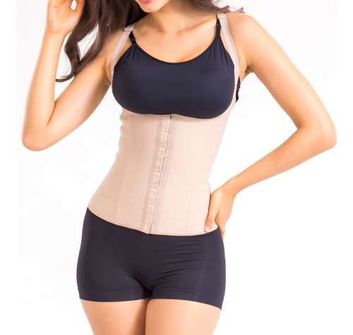 Cinta Modeladora Corselet Afina Cintura Com Alças Esbelt