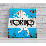 Carteles Retro Torino Ika Renault Pvc Vintage 30x30 Cm