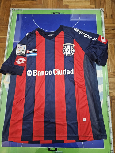 Camiseta De San Lorenzo Copa Libertadores De Juego 