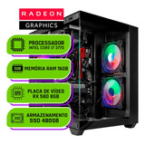 Computador Gamer Intel I7 3770 Rx 580 8gb Ram 16gb Ssd 480gb