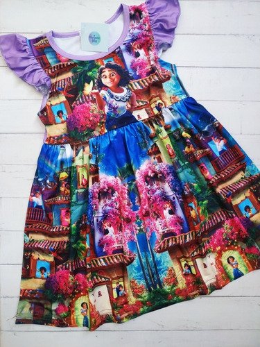 Vestido Mirabel Para Niña Regalo Cumpleaños