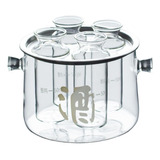 Juego De Sake De Cristal, Vasos Transparentes Para Servir,