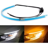 2 Cintas Led Drl Flexible 60cm Secuencial Direccional Carro 