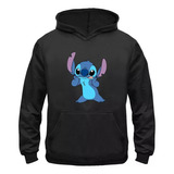 Blusa Moletom Stitch Desenho Animado Unisex