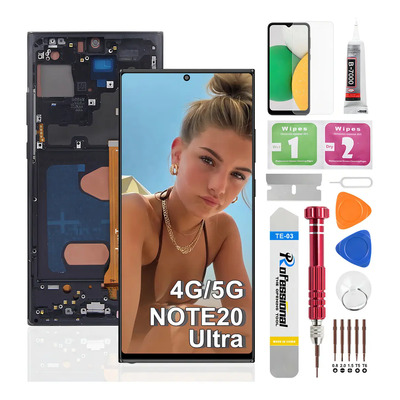 Okbichi Incell Pantalla Para Samsung Note20 Ultra 4g 5g Con Macro Sm N985f Sm N985f Ds Sm N986b Sm N986b Ds Sm N986u Sm N986u1 Sm N986w Sm N9860 Sm N986n Sc 53a | Meses sin interés