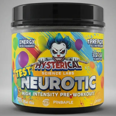 Pre Entrenó Pre Workout Óxido Nitrico Neurótic Test 30 Ser | Meses sin interés