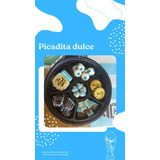 Box Picada Chocolate - Dulce- Futbol-mundial Qatar 2022
