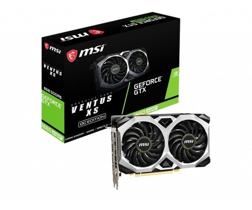 Nvidia Geforce Msi Gtx 1660 Super 6gb Ddr6 Ventus Xs Oc /g16