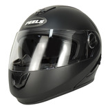 Casco Para Moto Rebatible Peels Urban Classic  Negro Brillante Liso Talle M 