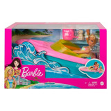 Barbie Lancha Con Muñeca Y Accsorios Grg30 Lanus