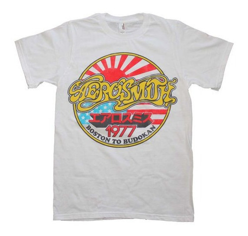 Playera Camiseta Banda Aerosmith Retro 1977modelo Especial