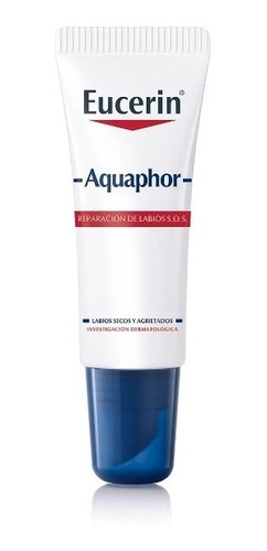 Protector Labial Reparador Eucerin Aquaphor Sos 10ml