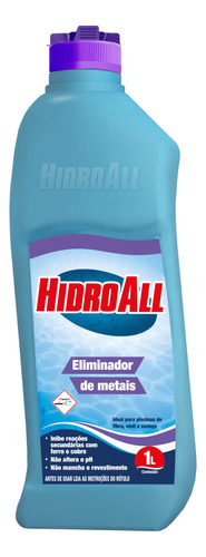 Eliminador De Metais Hidroall 1lt