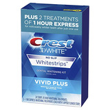 Crest 3d White Whitestrips Vivid Plus 12 Tratamientos  10 Tr