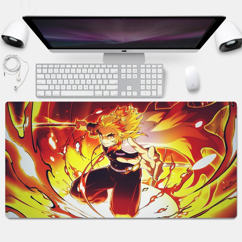 Demon Slayer Anime Gamer Grande Tapete Mousepad  80*40 Cm