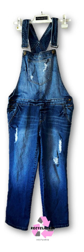 Jardinera Jeans Azul 7 Dungaree Salopette