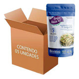 Kit 5 Macarrão Linguine Zero Carboidrato Konjac Massa 270g